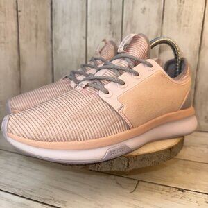 KURU Atom Cloud Women's Athletic Running Shoe Size 7.5 M Comfort Pink White Grey